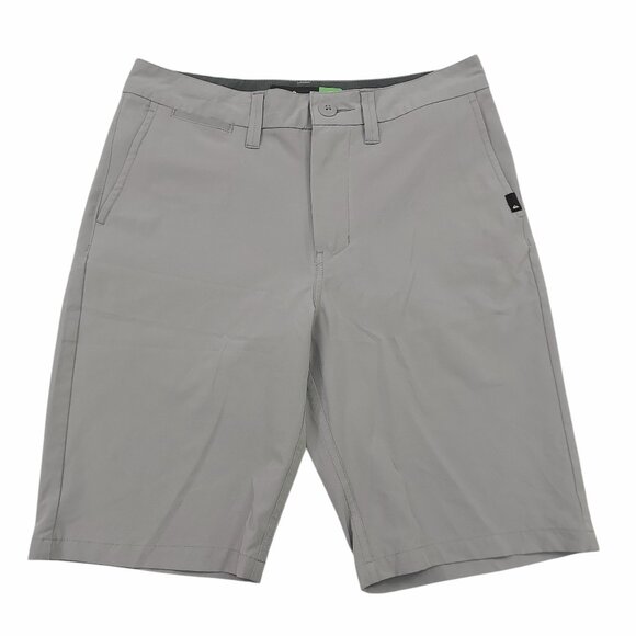 Quiksilver Shorts Mens 28 Gray Amphibian Hybrid Stretch Lightweight Outdoor - Picture 1 of 11